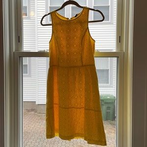 Kensie yellow dress, size small